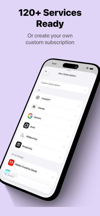 Subwise: Subscription Tracker Screenshot 2 of 7