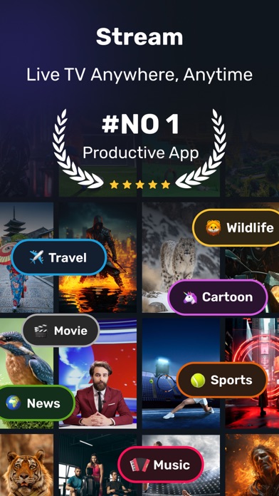 iPTV Smarters - Watch Live TV Screenshot