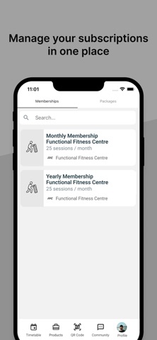 Functional Fitness Centre screenshot