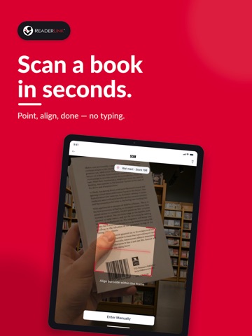 ReaderLink BookFinder iPad screenshot