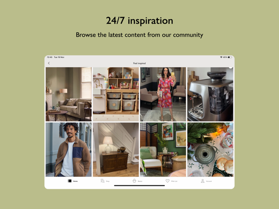 John Lewis & Partners iPad screenshot 8 - Shopping app