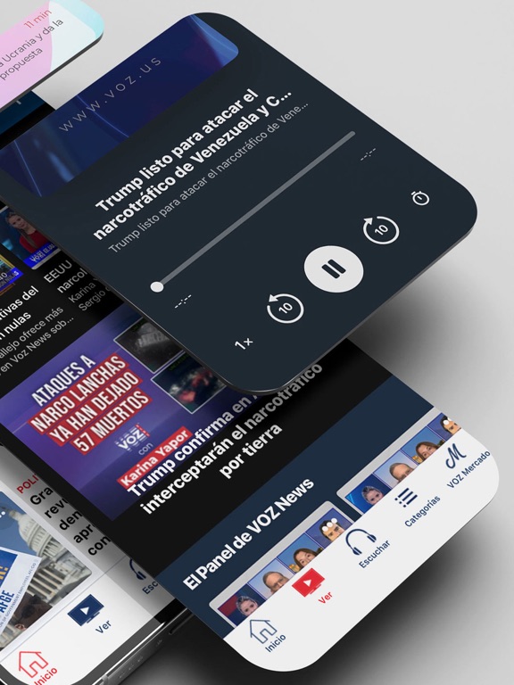 Voz News iPad screenshot 2 - News app