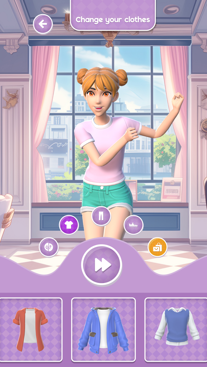 Trò chơi mặc quần áo cho gái