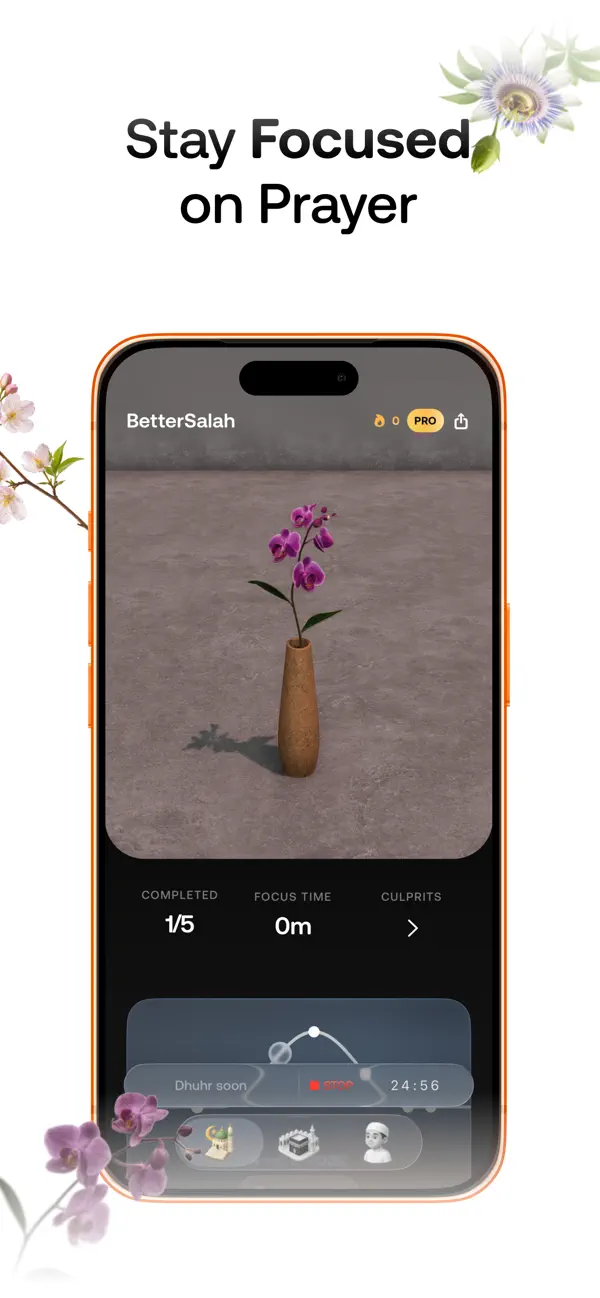 Screenshot #1 pour BetterSalah: Prayer Focus