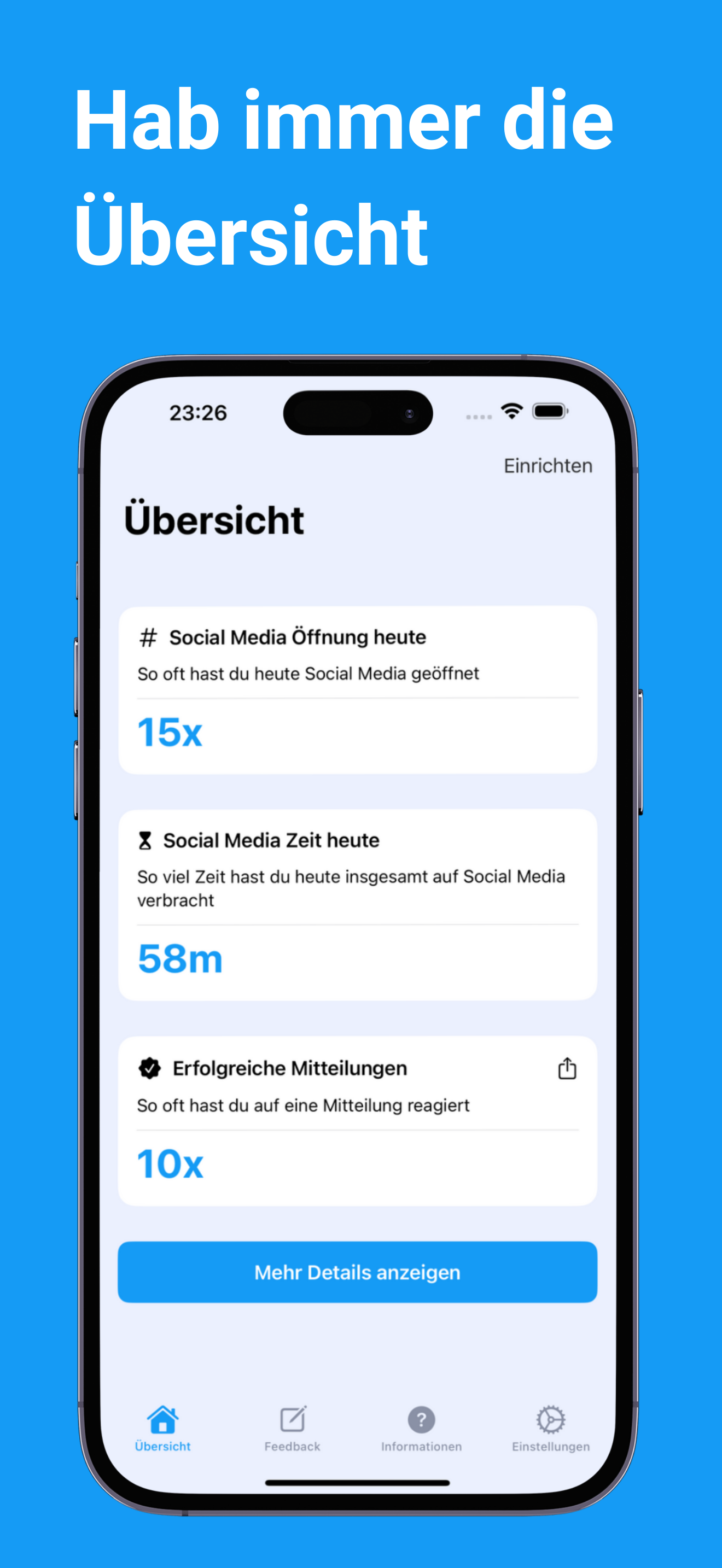 SocialHope | weniger Scrollen