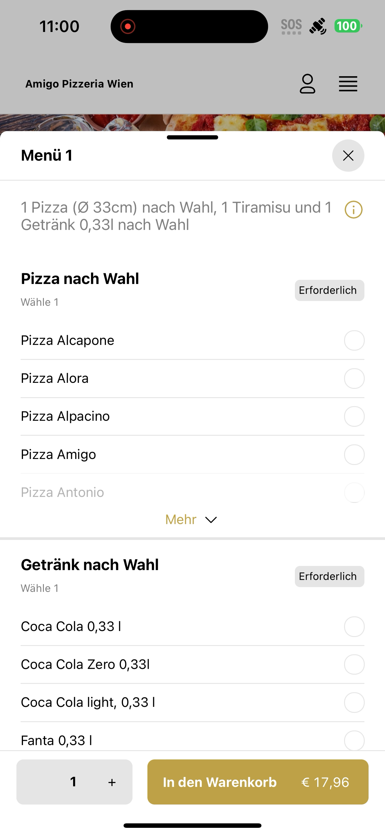 Amigo Pizzeria Wien screenshot 7