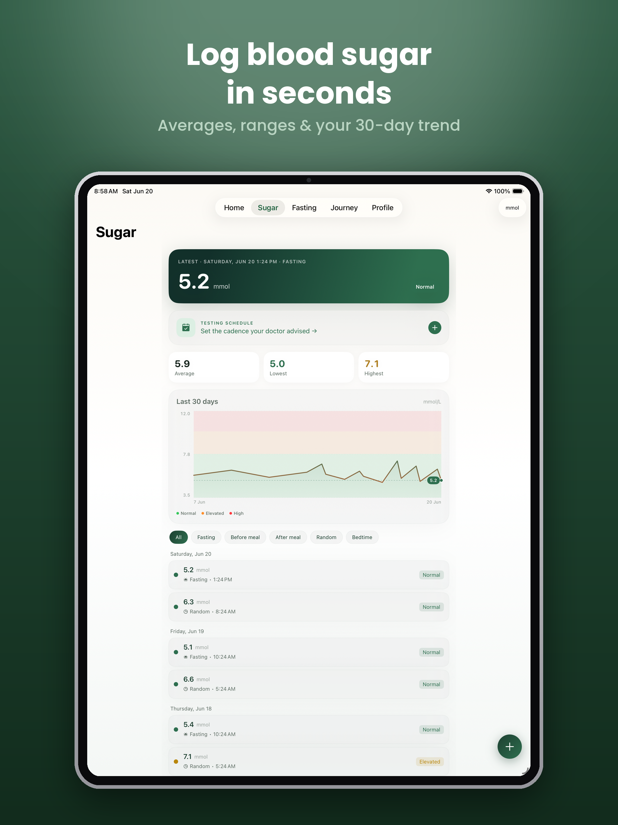 DiaFit: Diabetes Tracker screenshot 10