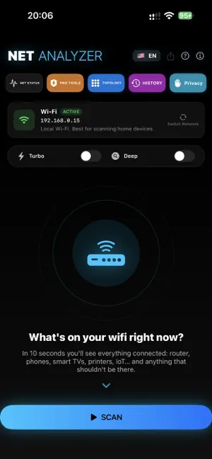 Net-Analyzer: Network Scanner screenshot 1