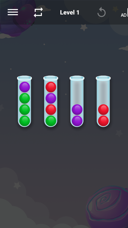 #1. Ball Sort Puzzle 2023 (iOS) By: Md Abu Khalid