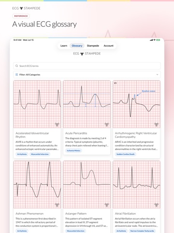 ECG Stampede iPad screenshot