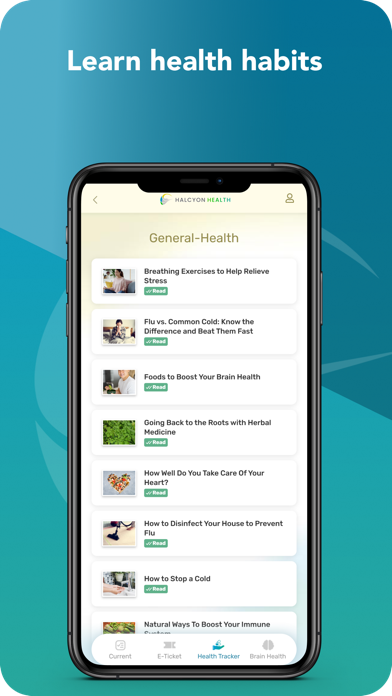Halcyon Health Screenshot