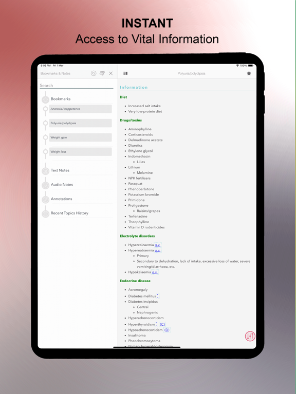 DDx in Small Animal Medicine iPad screenshot 7 - Medical app