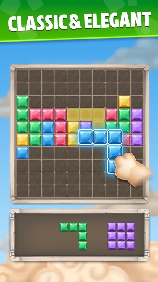 #5. Jewel Block Puzzle Brain Game (iOS) 由: Athena Studio