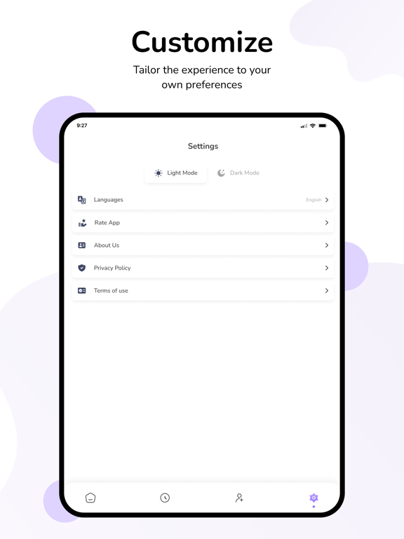 AI Story Generator: AI Base iPad screenshot 4 - Productivity app
