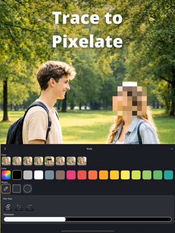 Video Blur Editor - Pixelate iPad screenshot