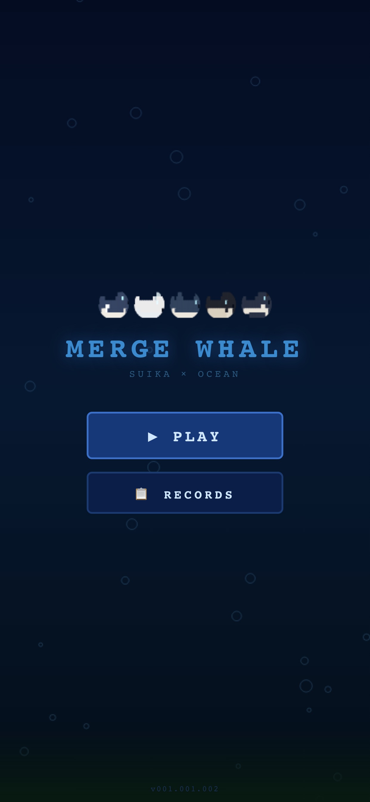Screenshot 1 of Merge Whale - 고래 합치기