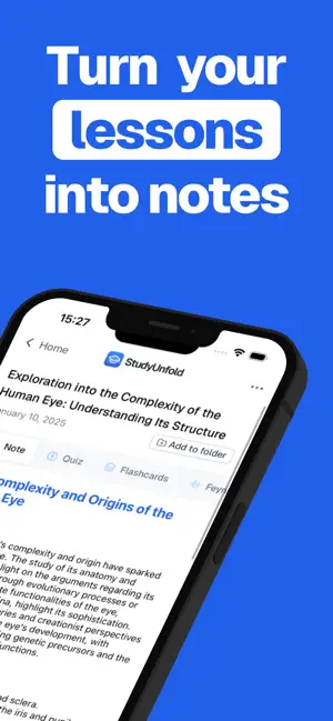 StudyUnfold: Flashcards, Quizz screenshot 2
