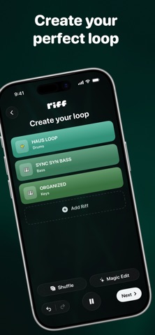 Riff - Make Music iPhone screenshot