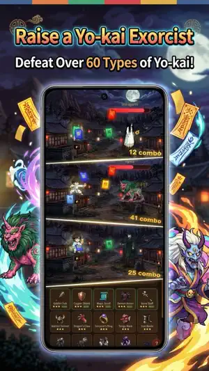 Idle Exorcist: Demon Hunt RPG screenshot 1