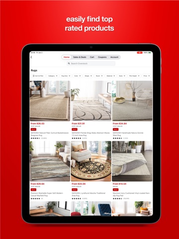 Overstock ipad screenshot 4