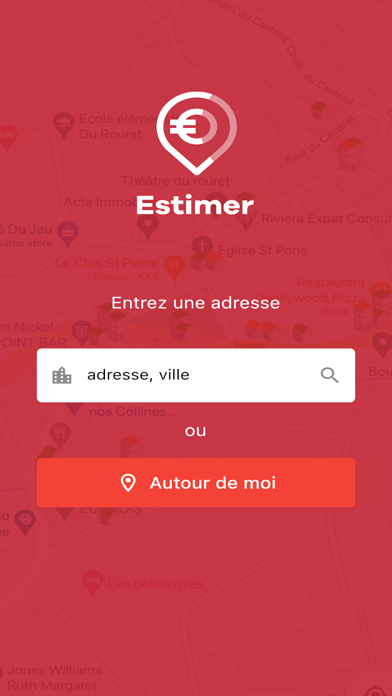 Estimer immo iPhone screenshot