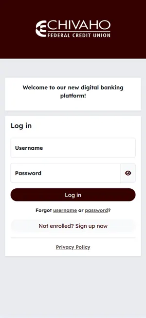 Chivaho FCU screenshot 1