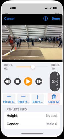 Long Jump Analyzer Screenshot 5 of 10