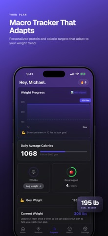 BasedHealth: Calorie Counter screenshot