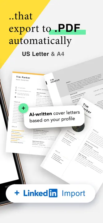 CV Maker ·: Screenshot 3 von 6