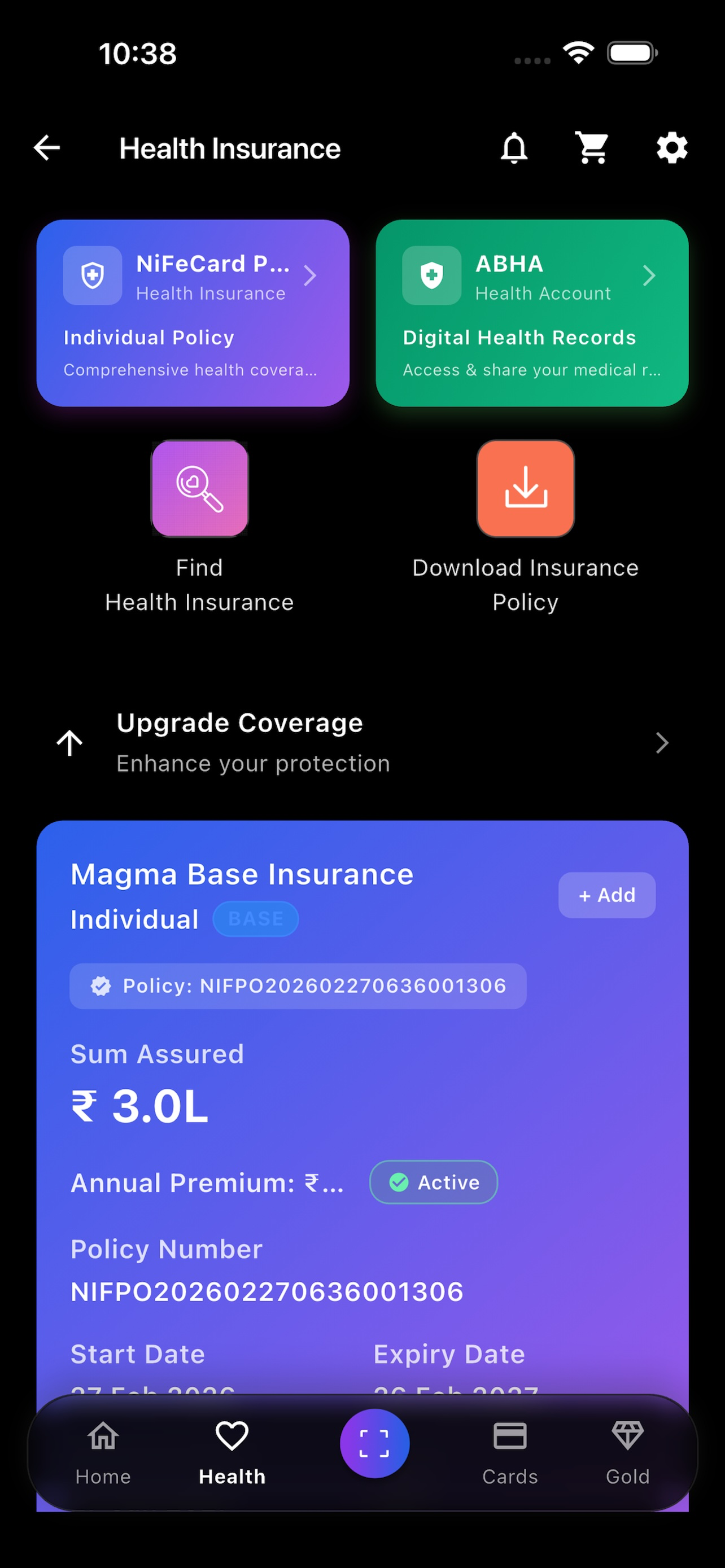 NiFeCard – Health & Wellness