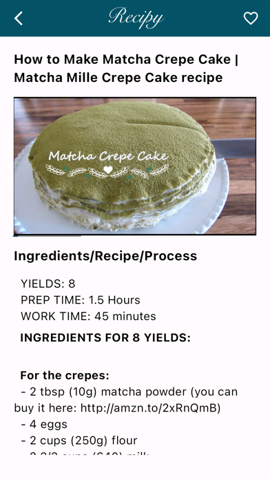Recipy - Bakery Goods Recipes Screenshot