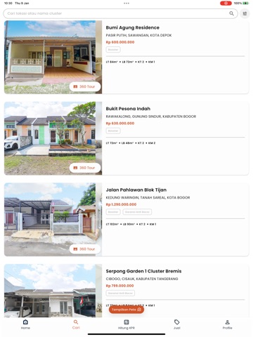 Pashouses: Rumah Siap Huni iPad screenshot