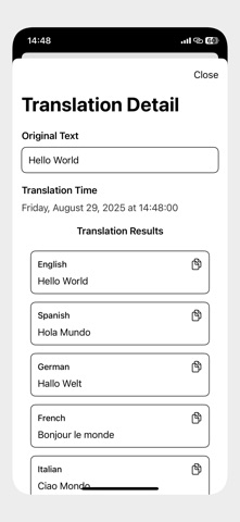 LinguaMaster: AI Translator Screenshot 3 of 5