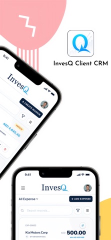 InvesQ Client CRM screenshot