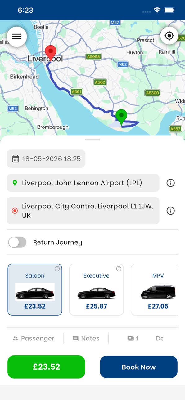 iPhone screenshot