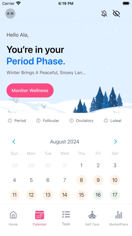 Closer: Cycle-Synced Planner screenshot-4