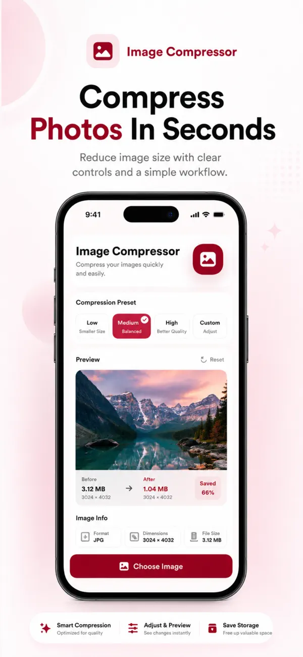 Screenshot #2 pour PDF Compressor App