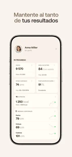 Captura de pantalla de BetterMe: Health Coaching en iPhone 6