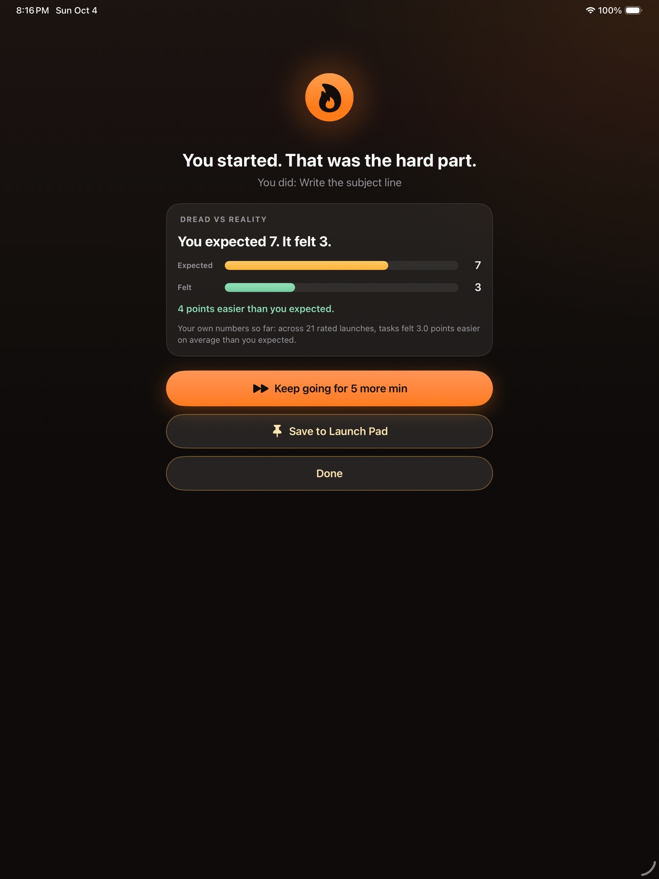 Screenshot 11 of Instant Motivate: Start Now