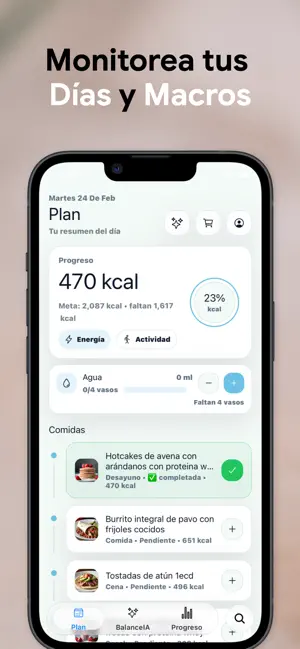 Calofy: Dietas y Calorías screenshot 2