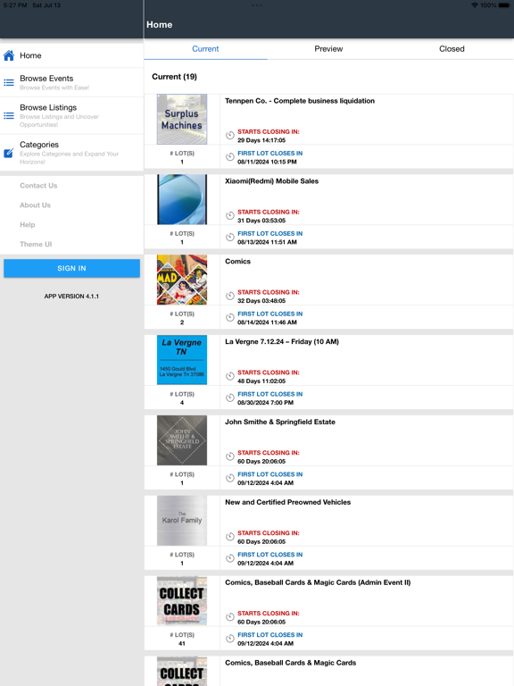 Screenshot #5 pour AuctionWorx Events Mobile
