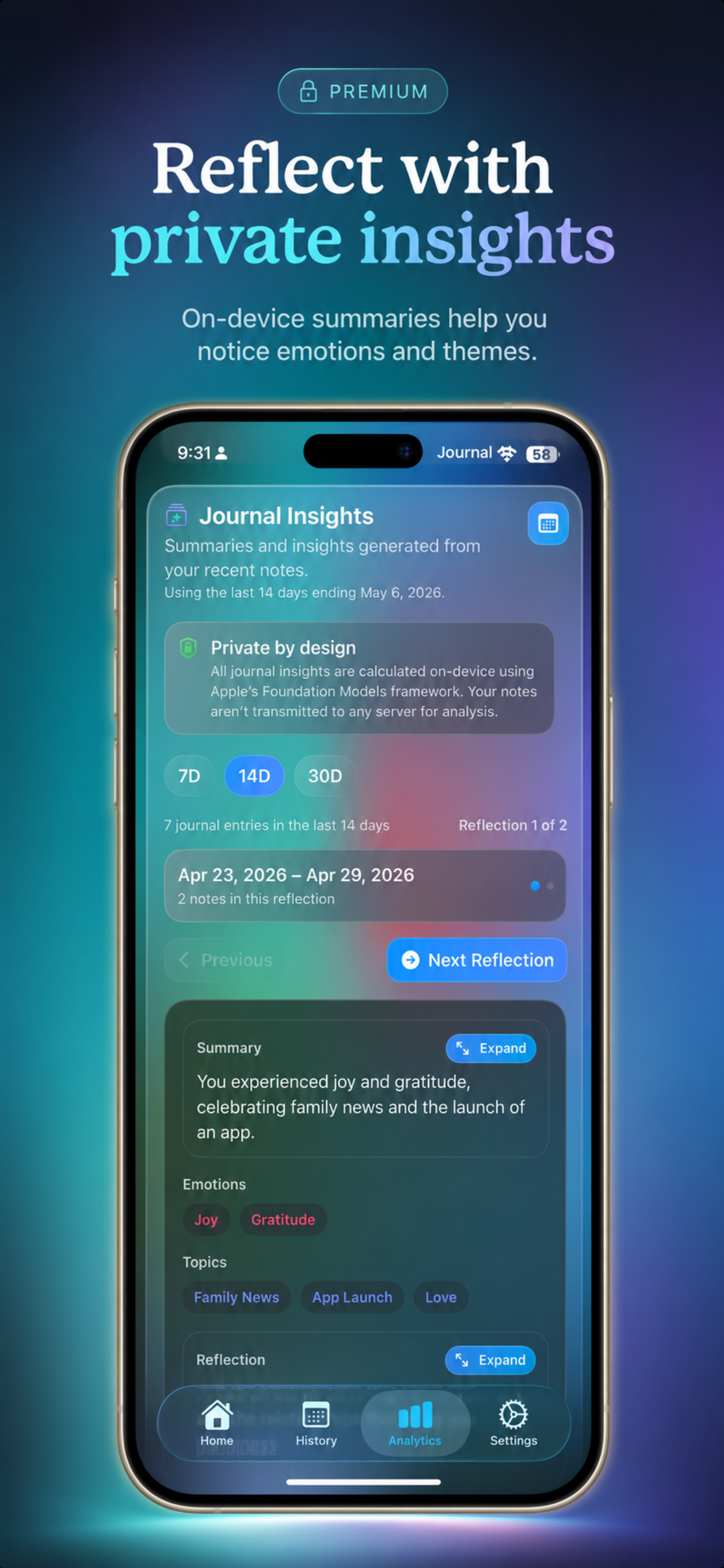 Soul Journal: Mood Tracker