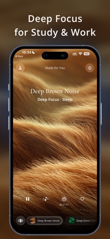Green Noise for Better Sleep iPhone screenshot
