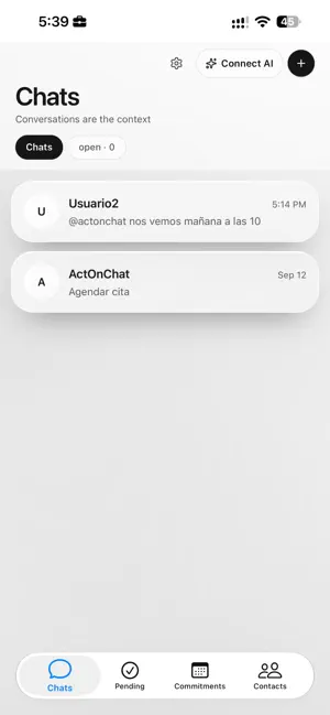 Act On Chat screenshot 3