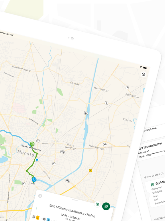 Screenshot #5 pour münster:app - Fahrpläne & Mehr