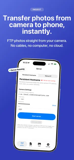Sideline Local screenshot 1
