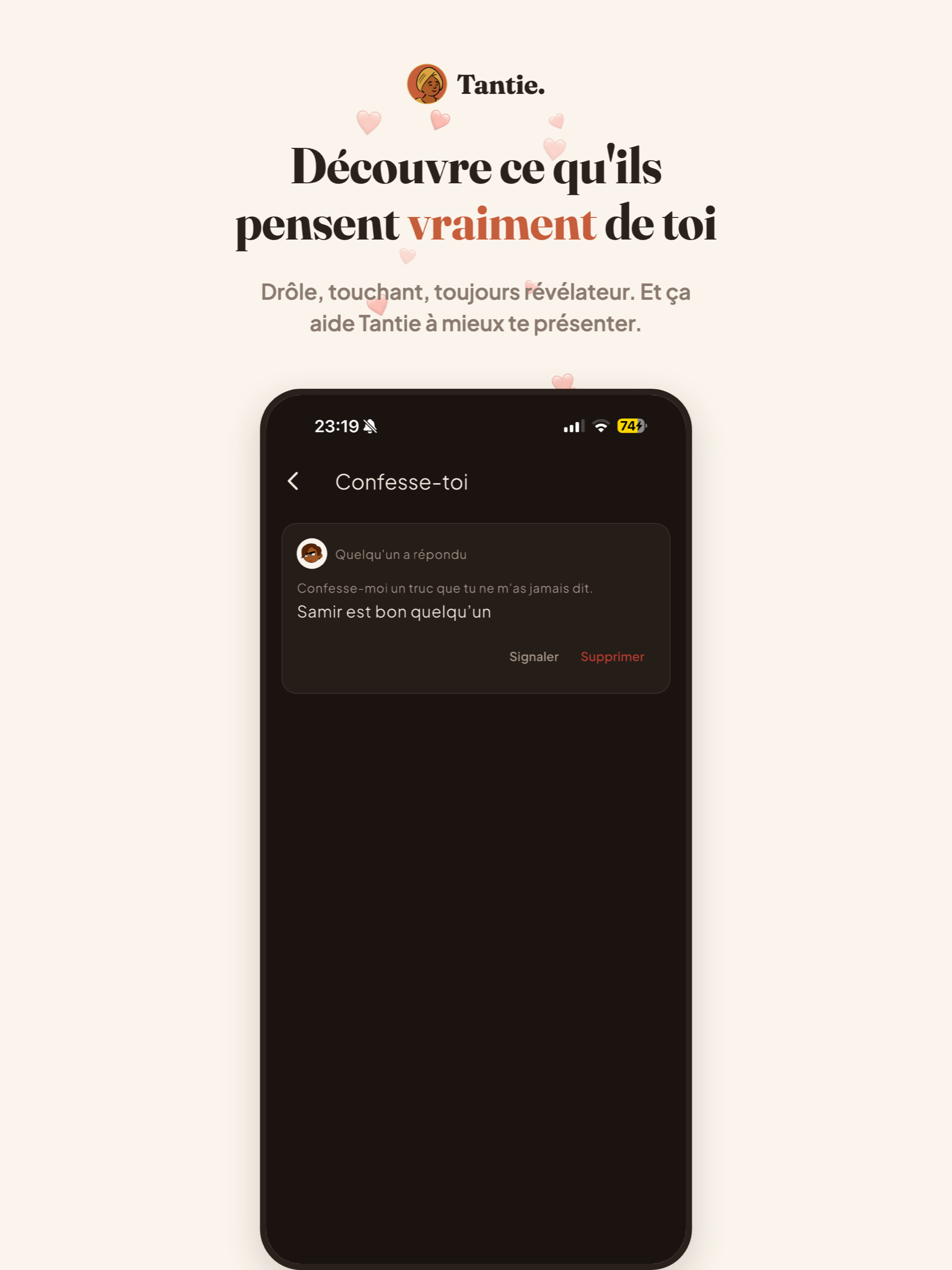 Tantie - Rencontres sans photo screenshot 14