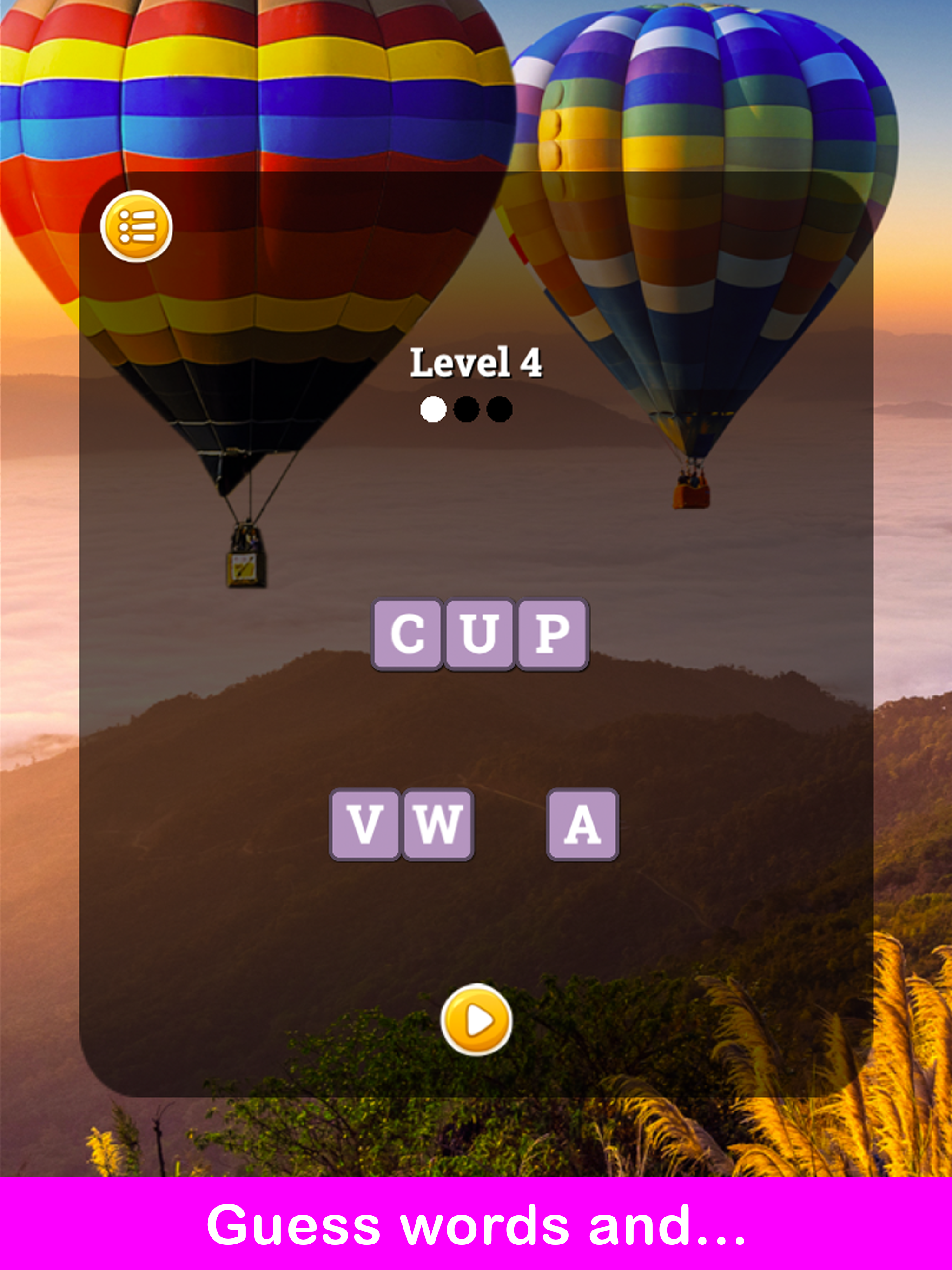 Guess Words Pro - Find & Solve