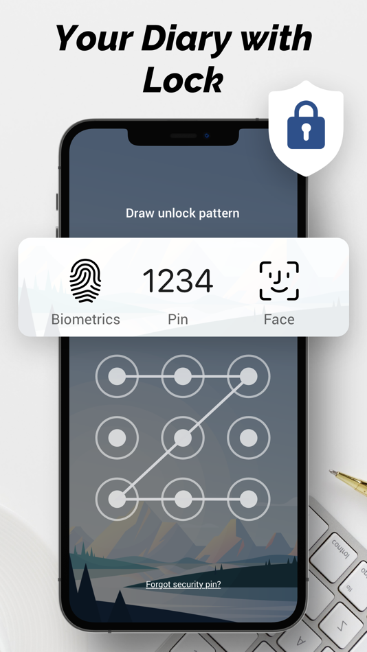 #4. My Diary - Journal with Lock (iOS) 由: BetterApp Tech Co., Limited