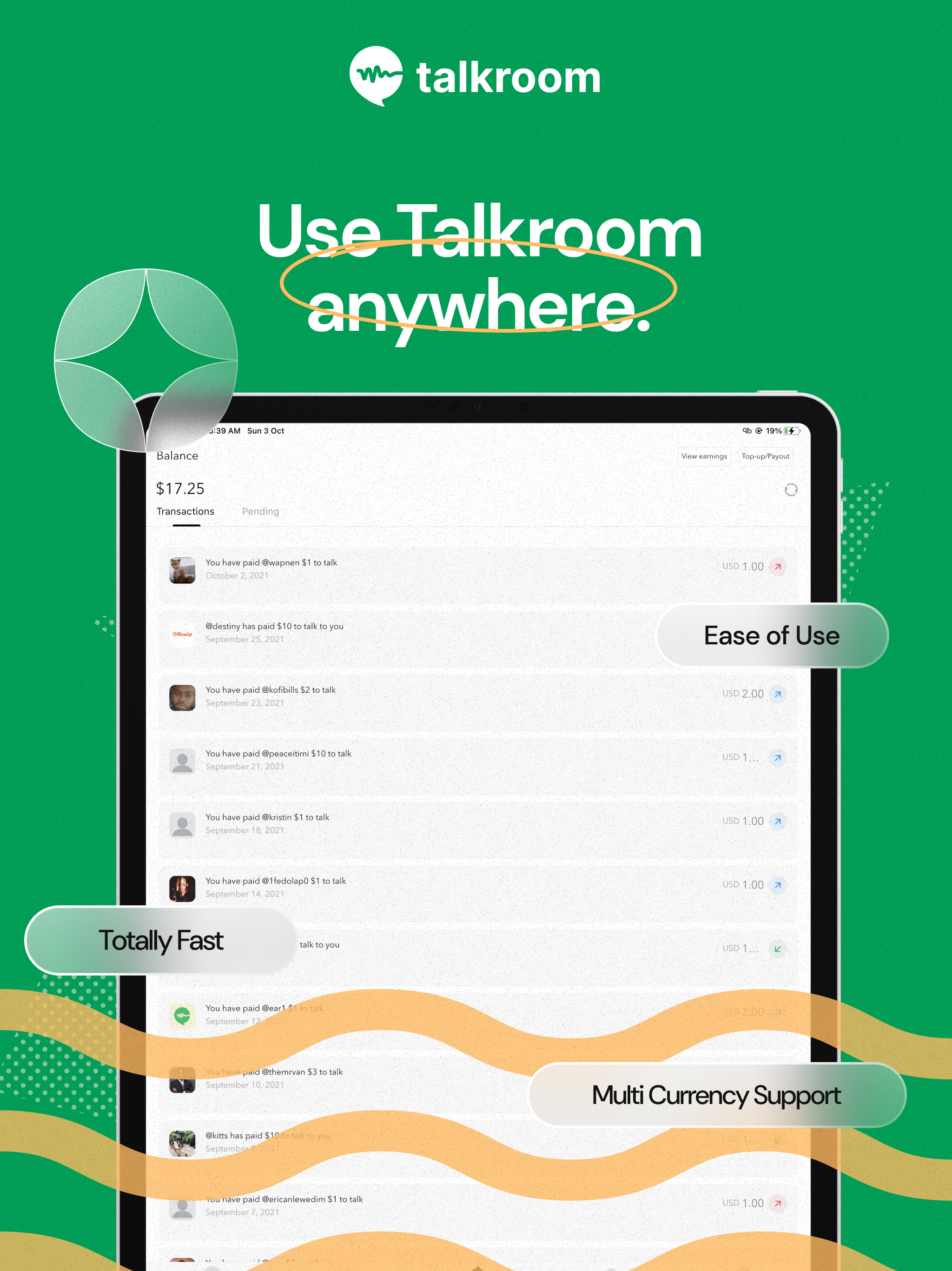 Make Money Chatting — Talkroom screenshot 7